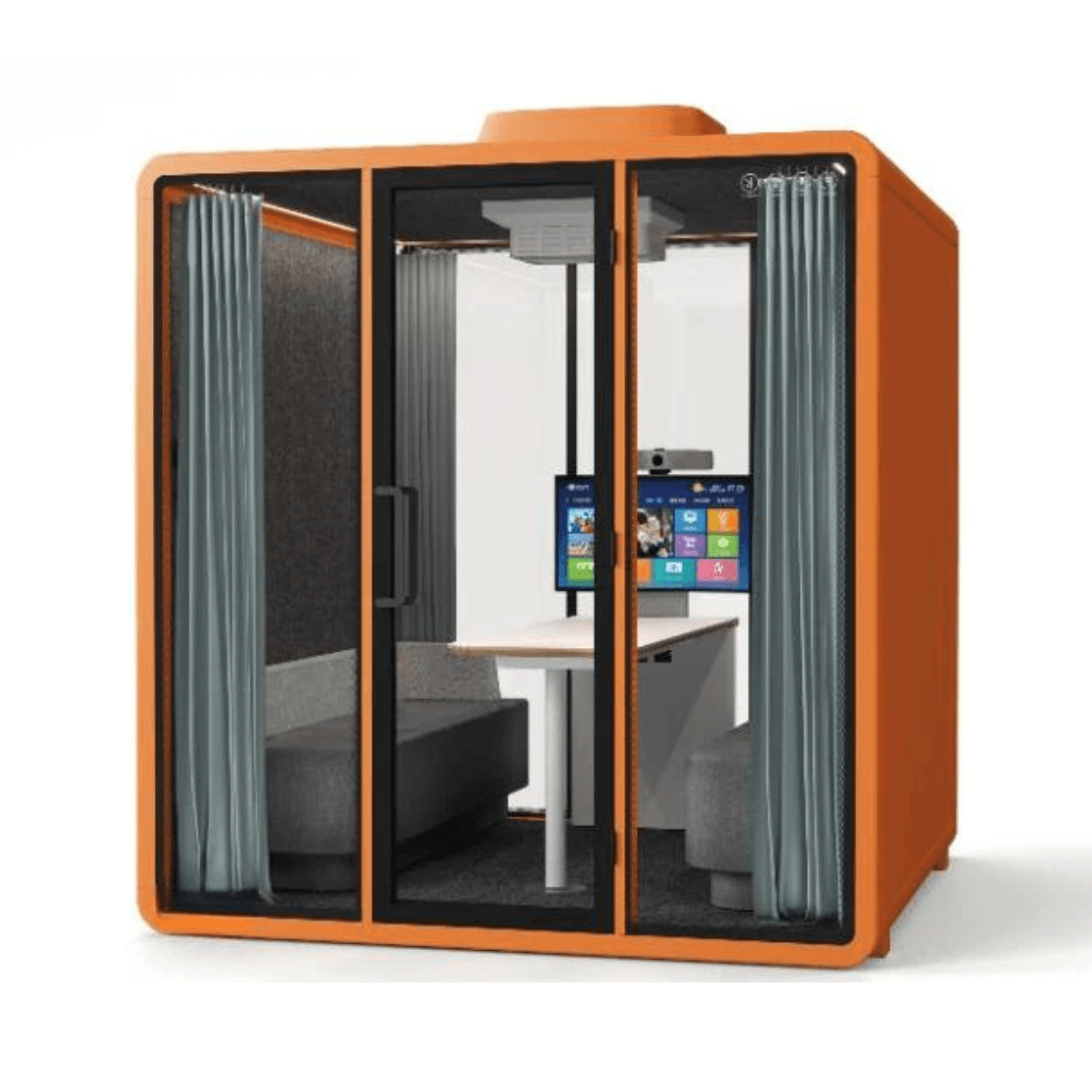 Outdoor-XL Kirchberg Outdoor Weatherproof Acoustic Booth - 6 Persons