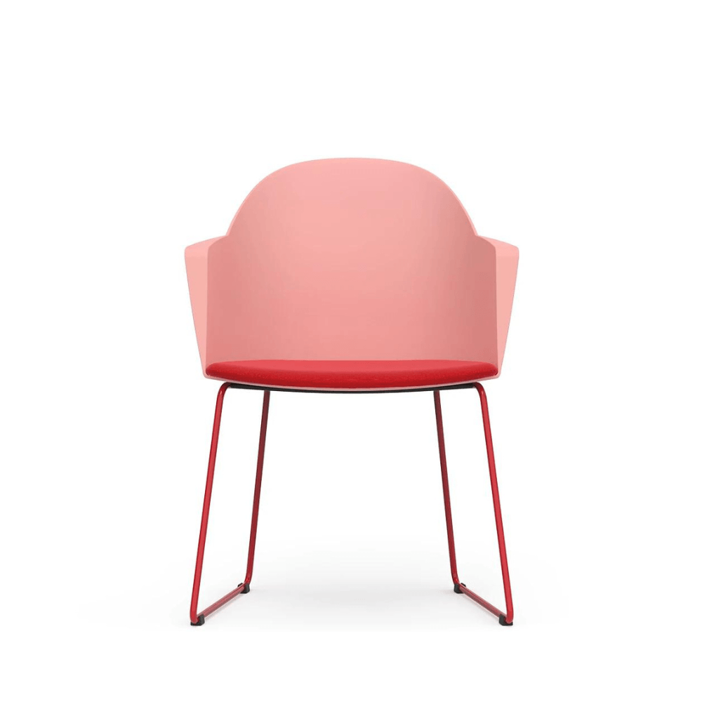 Chaise Chalom-E à piétement traîneau