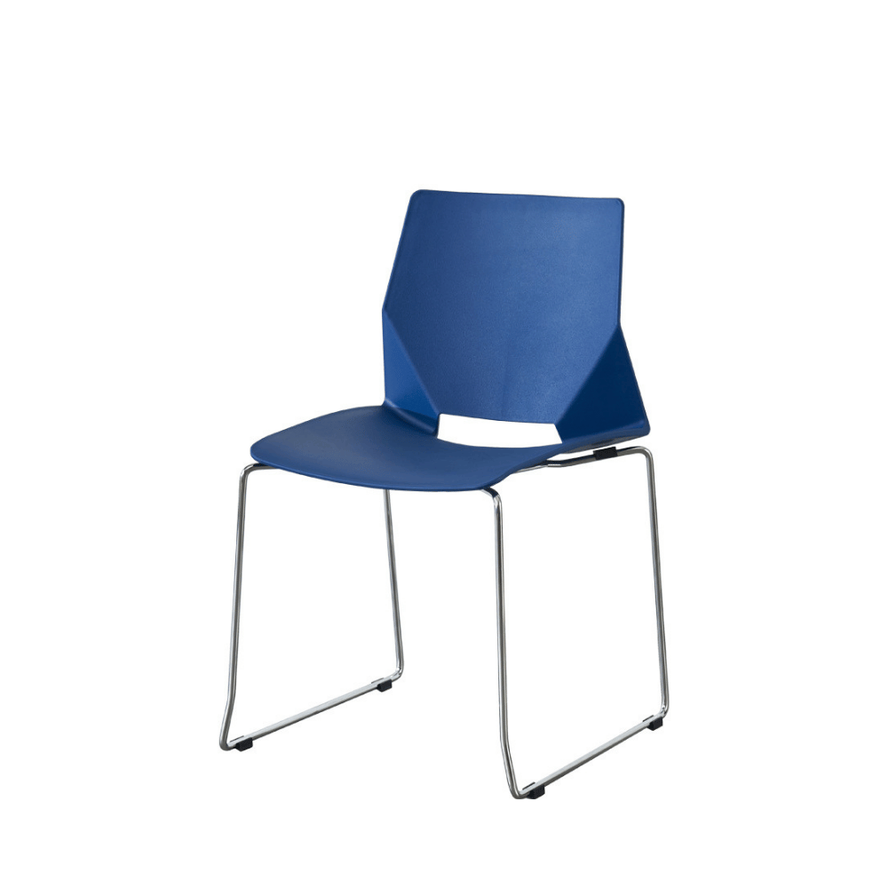 Chaise Jet empilable en plastique – design moderne