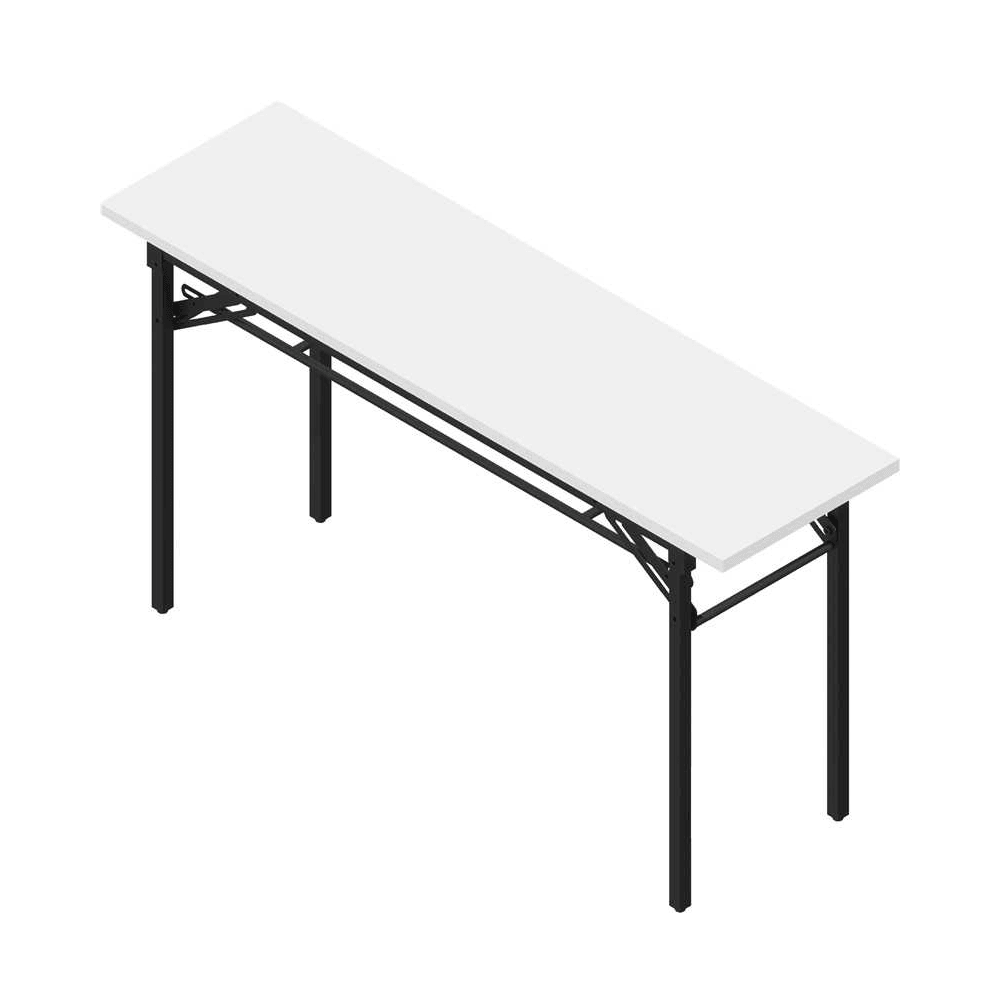 Escritorio plegable de madera con almacenamiento