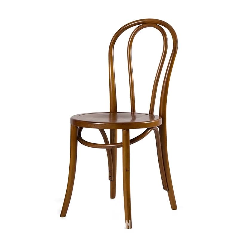 Chaise Bentwood de madera