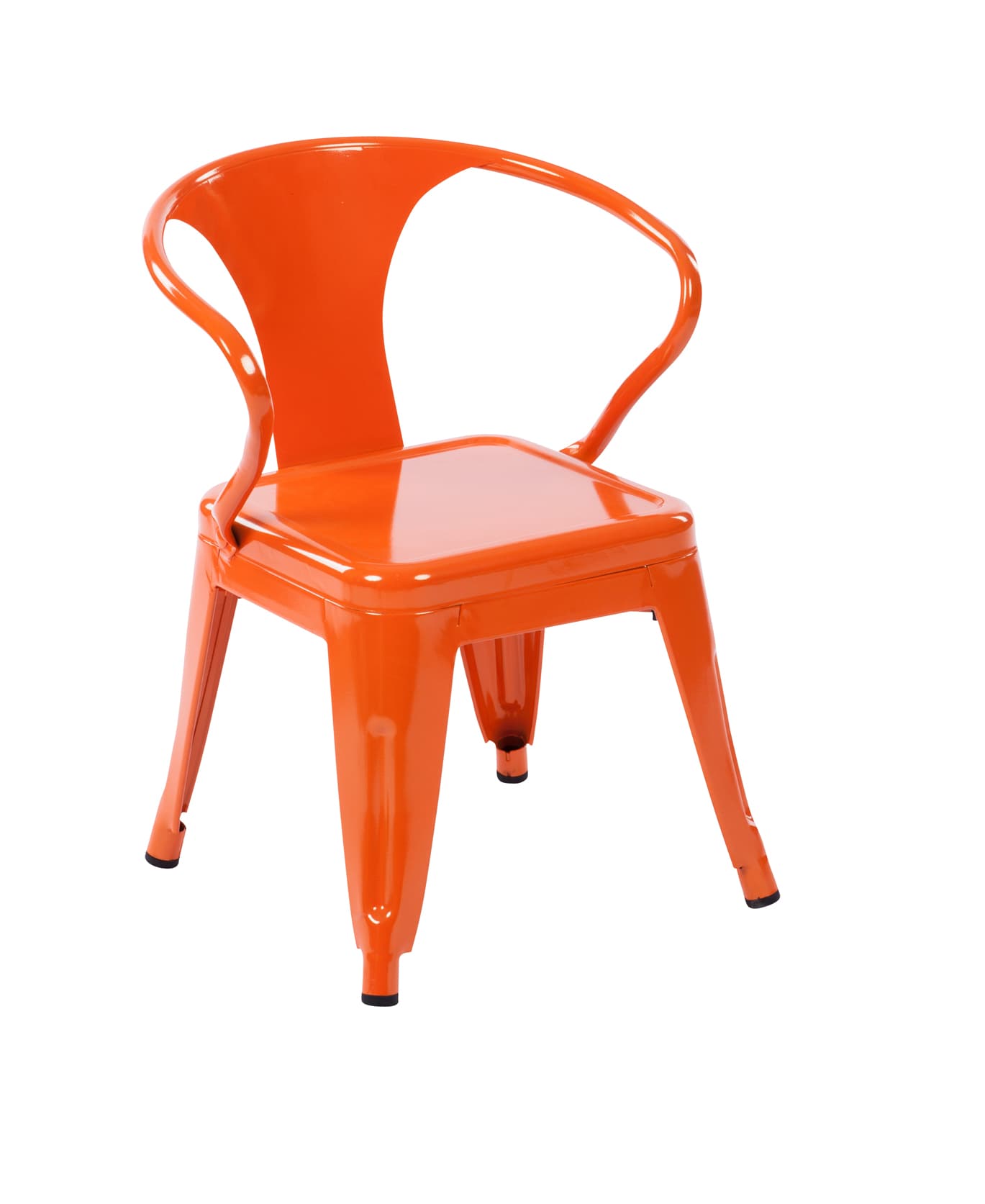Chaise estándar industrial para niños de metal