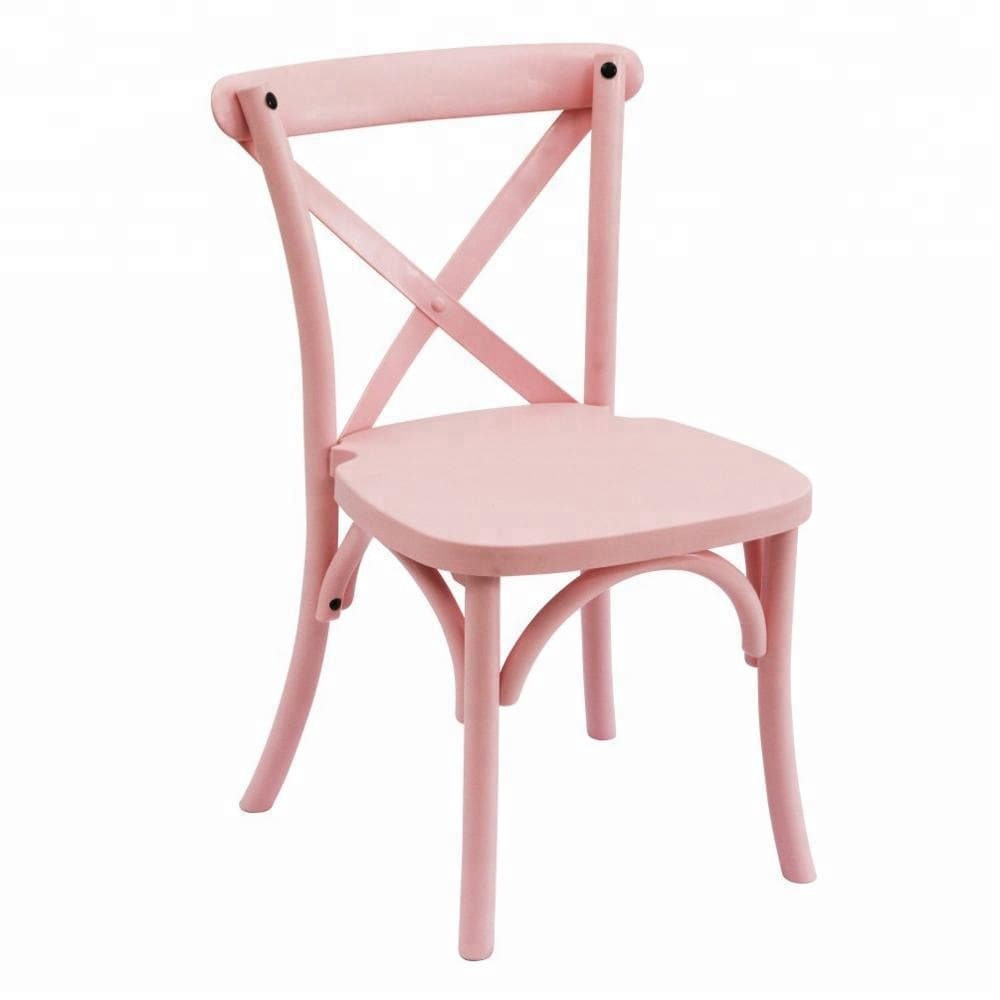 Chaise cruzada infantil de polipropileno