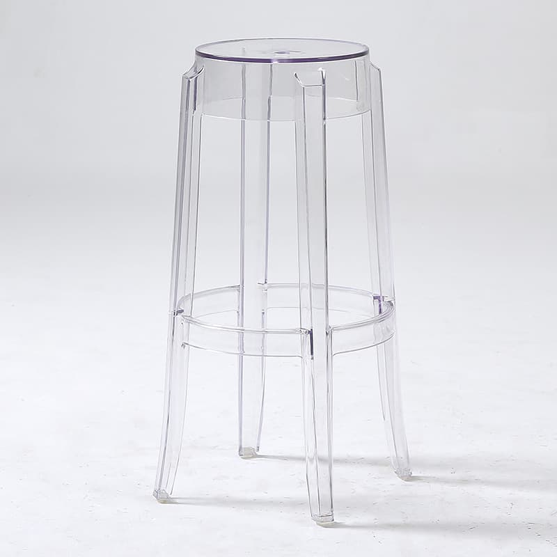 Tabouret de bar transparent Ghost
