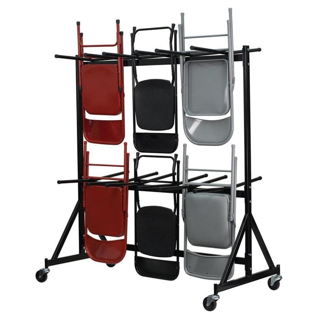 Chariot suspendu pour chaises pliantes
