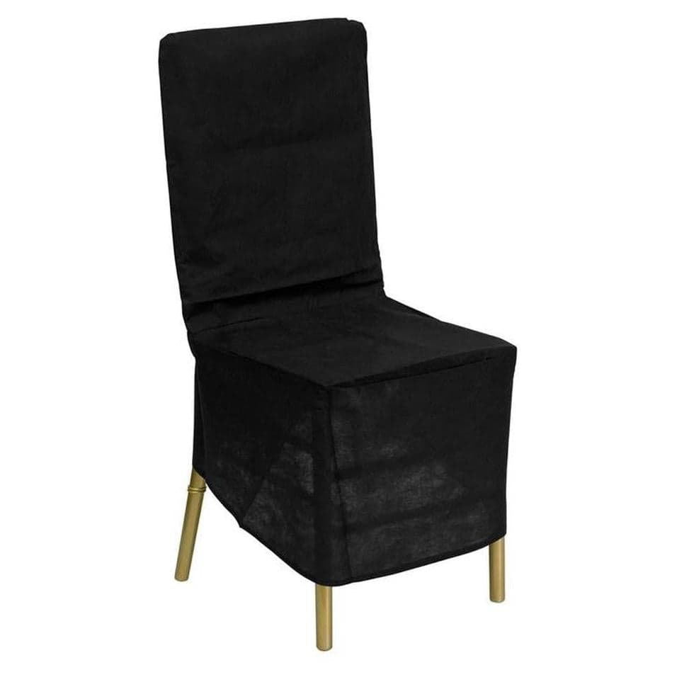 Housse de protection noire pour chaises Chiavari