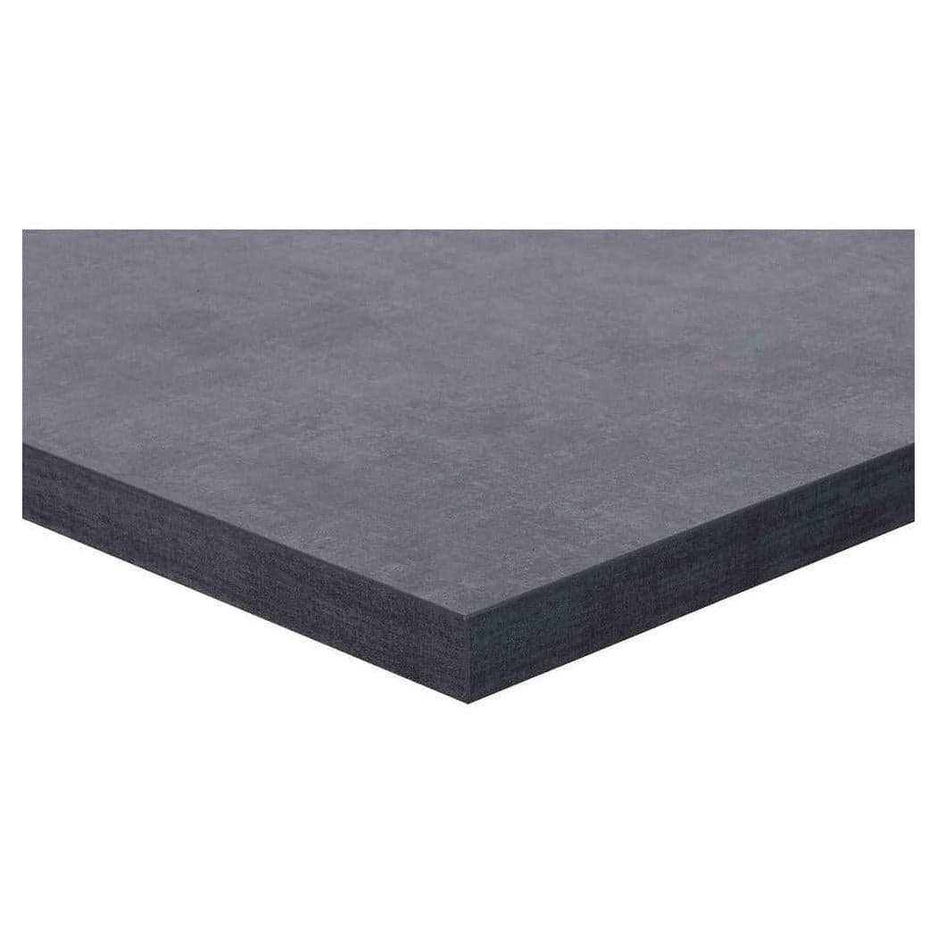 Tabletop in laminated finish frosted slate
