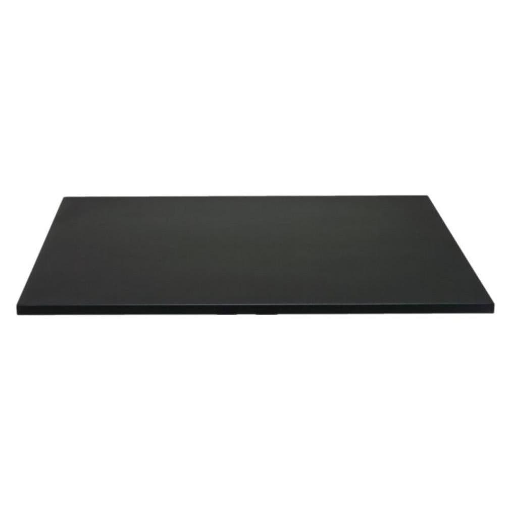 Mesas de exterior de aluminio negro