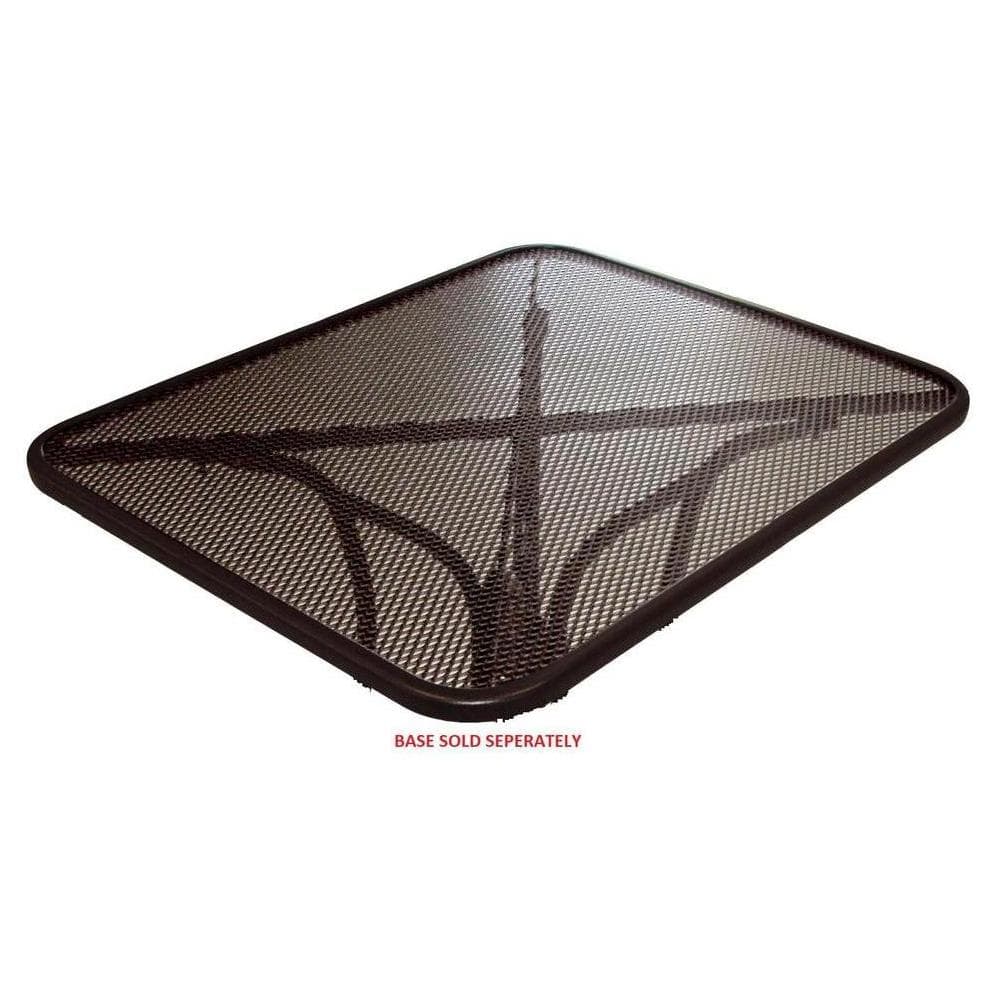 Mesa de exterior Café de aluminio micromesh