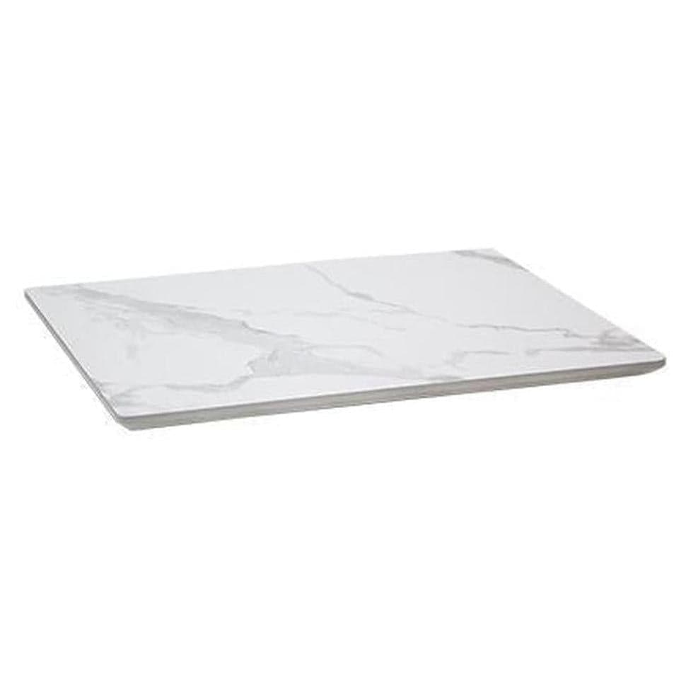 White Carrera Thick 2.2 cm Sintered Stone Tabletop