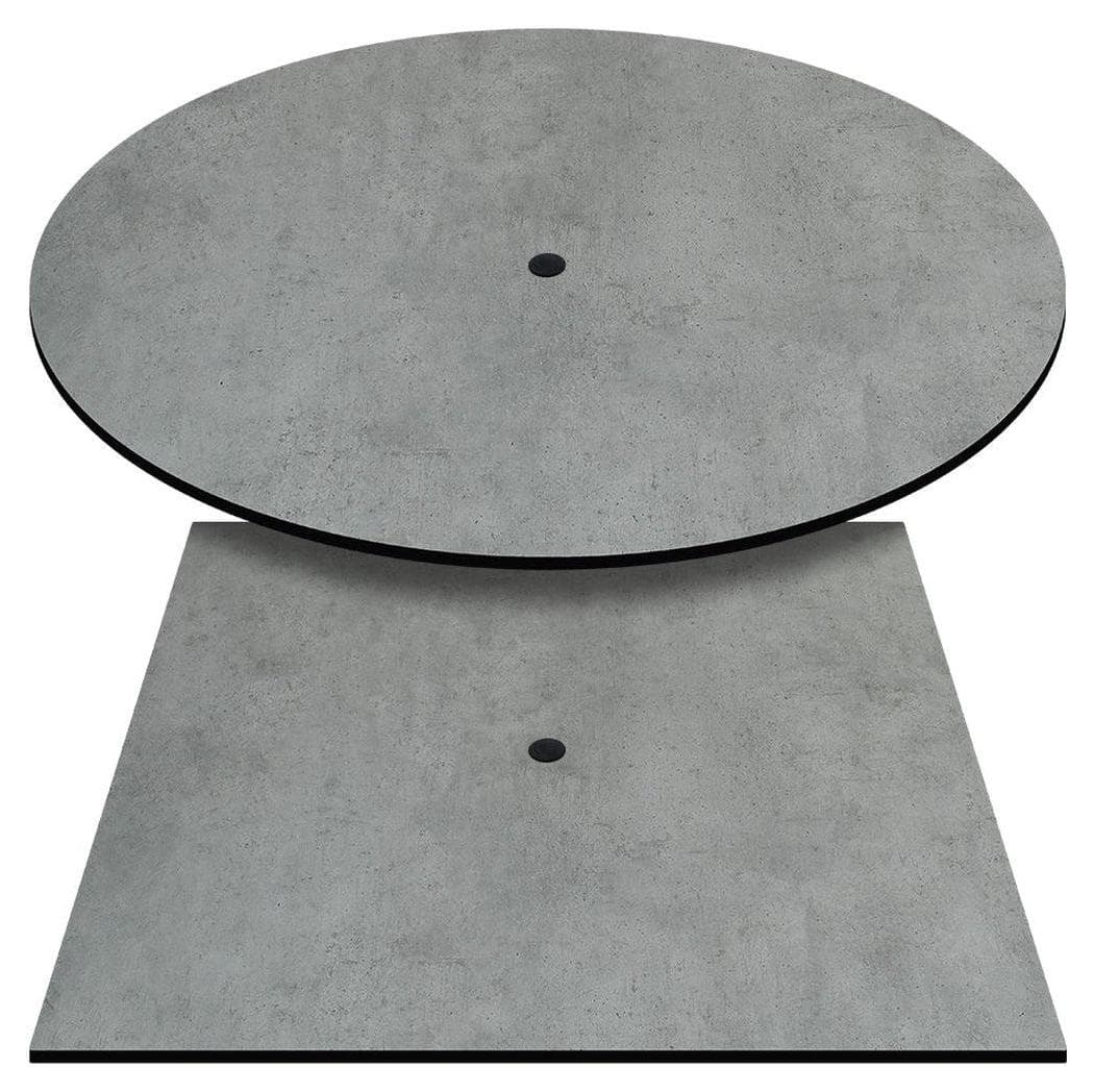 COMPCOR outdoor textured concrete effect table top