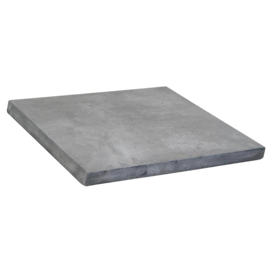Plateau de table en résine finition béton imitation