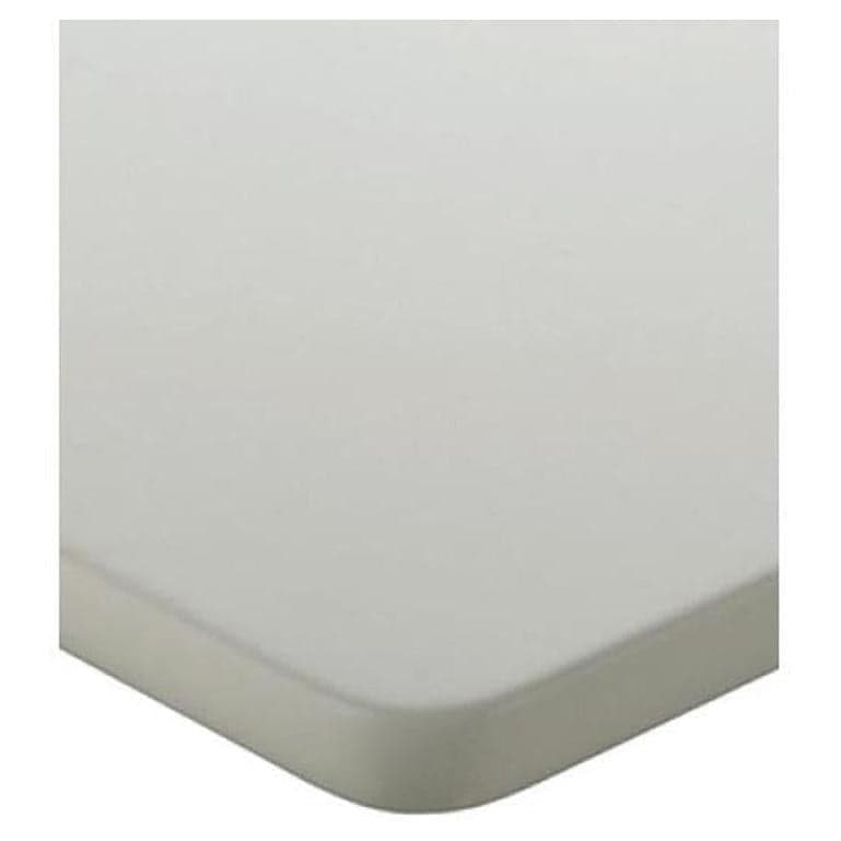 Plateau de table intérieur rembourré en vinyle blanc