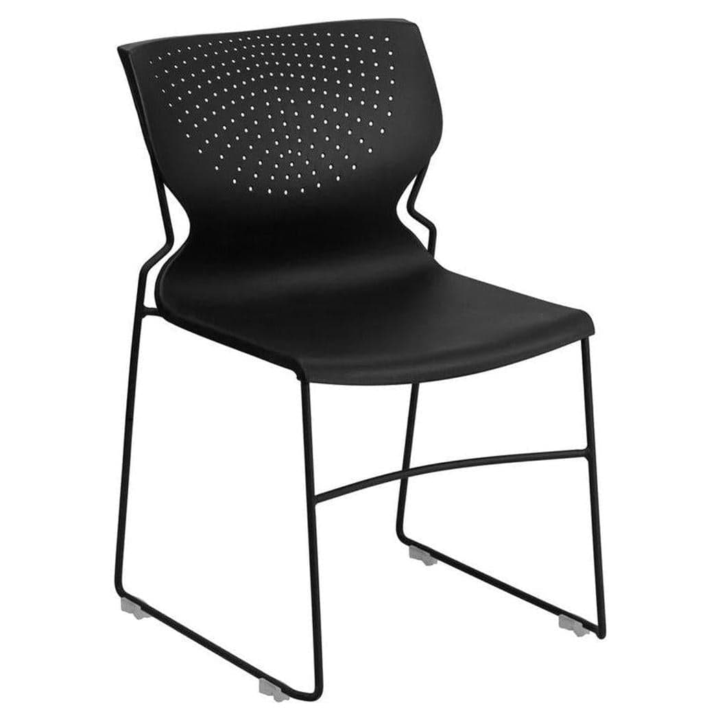 Chaise empilable TITAN Series dossier plein – capacité 300 kg – structure thermolaquée