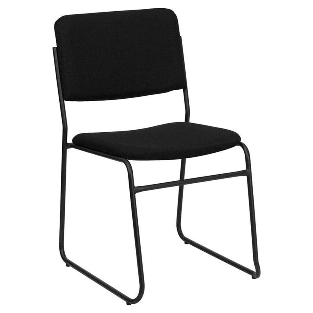Chaise empilable haute densité TITAN Series – capacité 225 kg – piètement luge