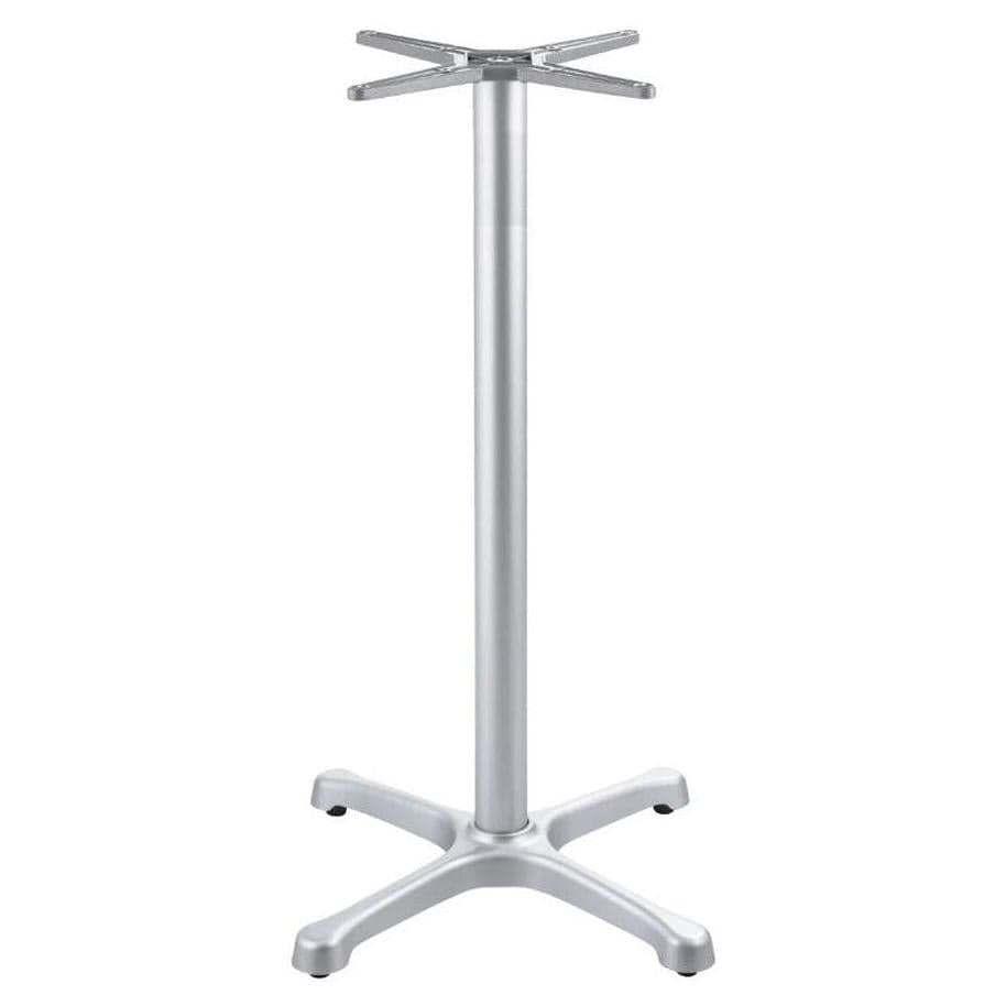 Base de mesa exterior AUTO-ADJUST BX26 EP plata altura de barra en X
