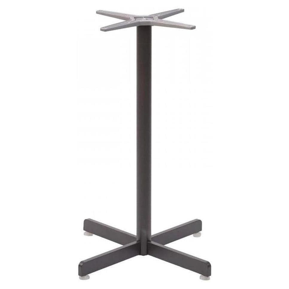 Base de mesa de aluminio acabado en bronce altura de barra