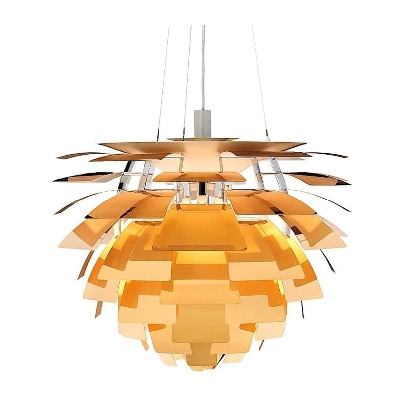 Suspensión Xenia de aluminio, Ø 60 cm (dorado)