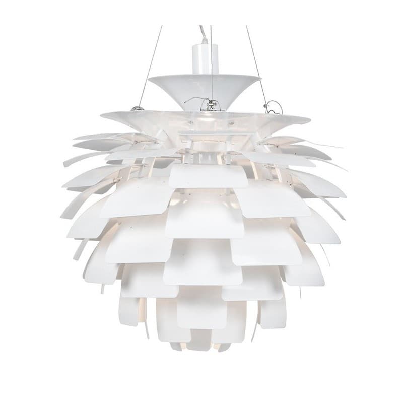 Suspensión Xenia en aluminio, diámetro 70 cm (blanco)