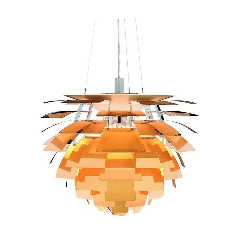 Suspensión Xenia de aluminio, Ø 48 cm (dorado)
