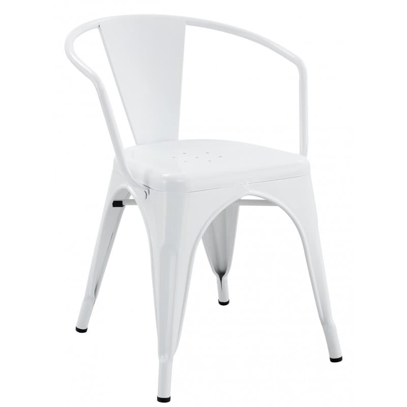 Fauteuil Bleex EK LIMITED en acier (blanc)