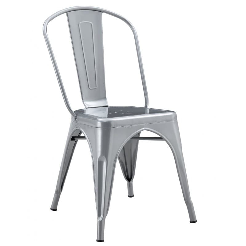 Chaise Bleex EK LIMITED en acier (gris argenté)