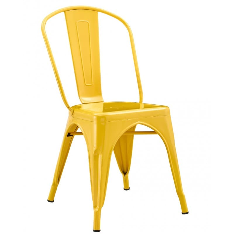 Chaise Bleex EK LIMITED en métal (jaune)