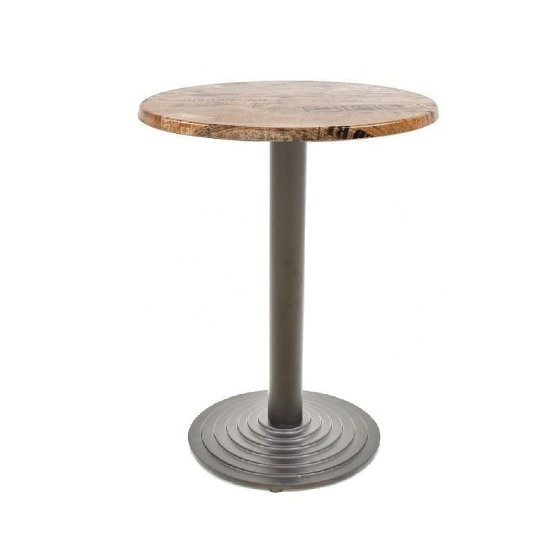 Table Greve plateau Ø60 cm hauteur 72 cm (noir ou coloris au choix)