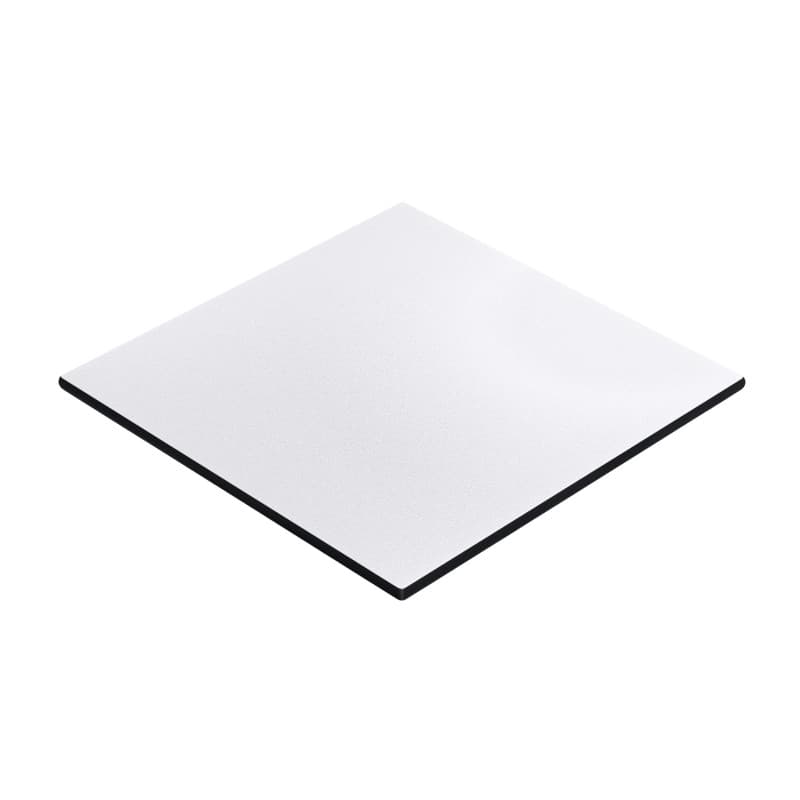 Plateau de table Princip carré Tavilo, dimensions 69 × 69 cm, finition White 3101