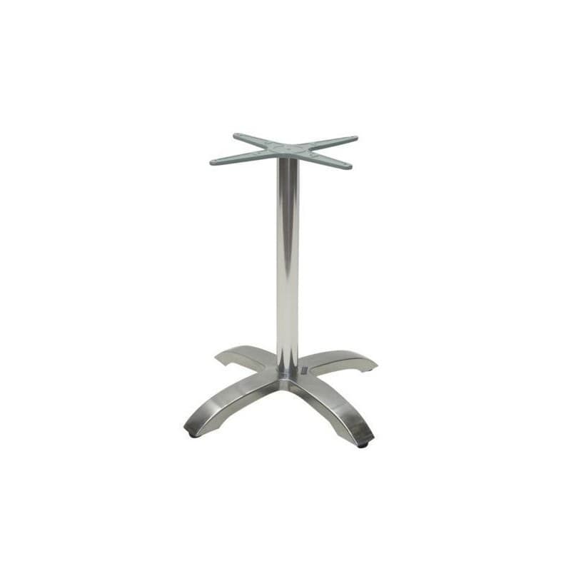 Piètement de table Palerma à 4 branches en aluminium