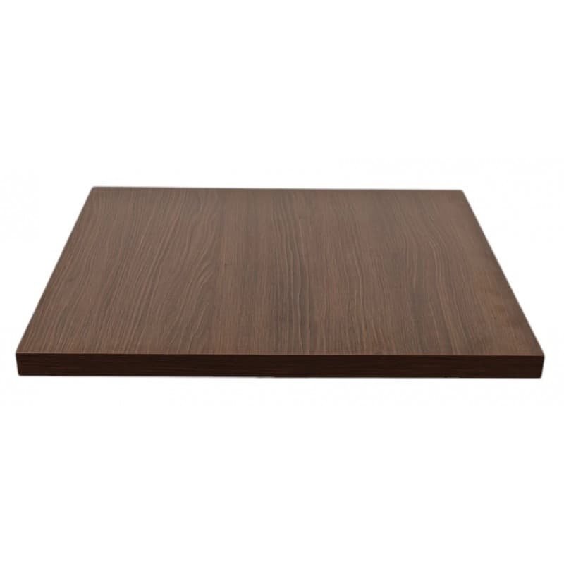 Plateau de table Lysning en mélaminé, épaisseur 30 mm, format carré 60 × 60 cm