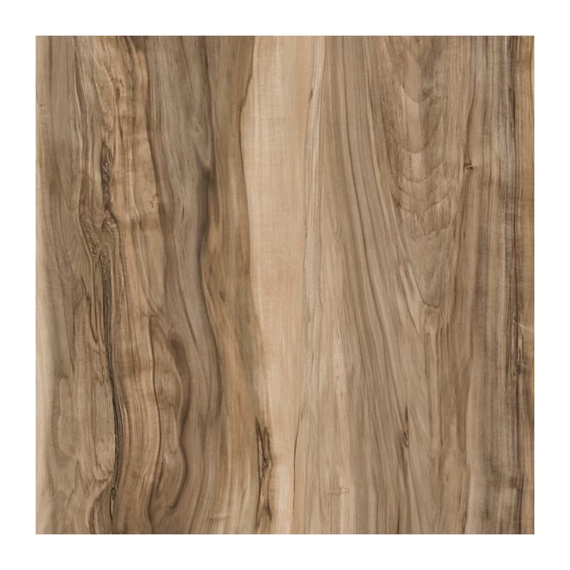 Plateau de table Werzalit Taethed, format carré 80 × 80 cm, finition Indian Shesman 4525