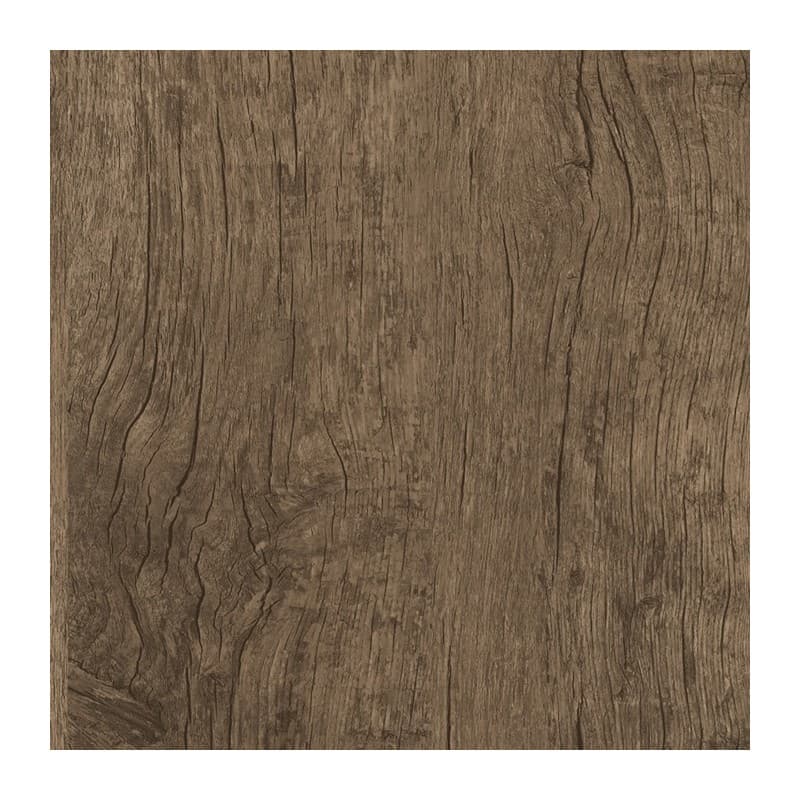 Plateau de table Werzalit Taethed, format carré 80 × 80 cm, finition Dark Oak 4510