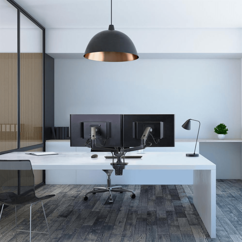 Bras écran double côte à côte Ergotron – LX