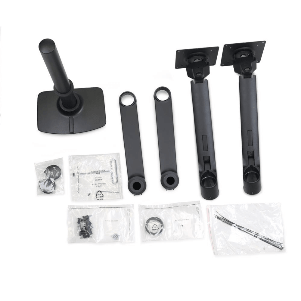 Bras écran double empilé Ergotron – LX