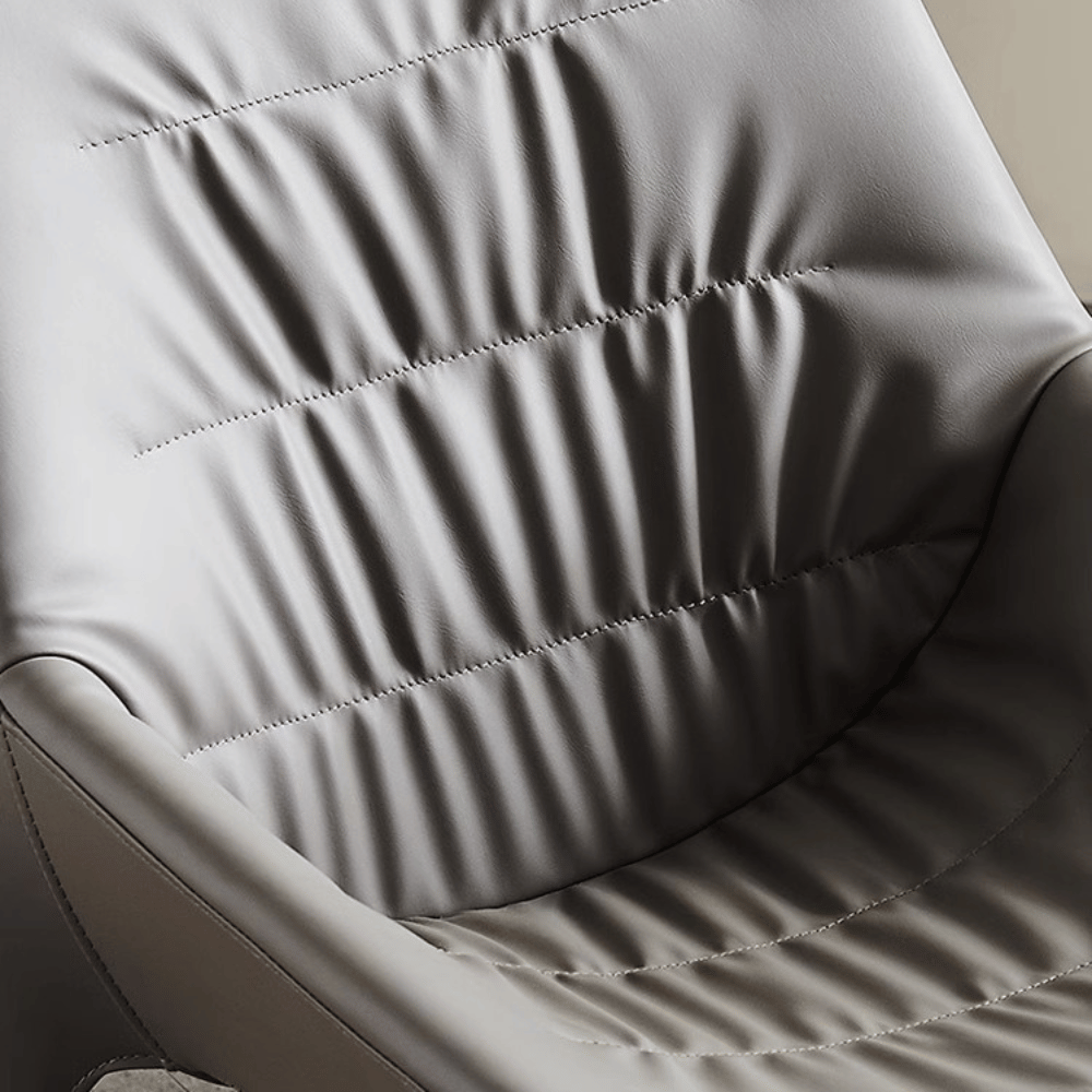 Dining chair Outline in leather - luxury finish