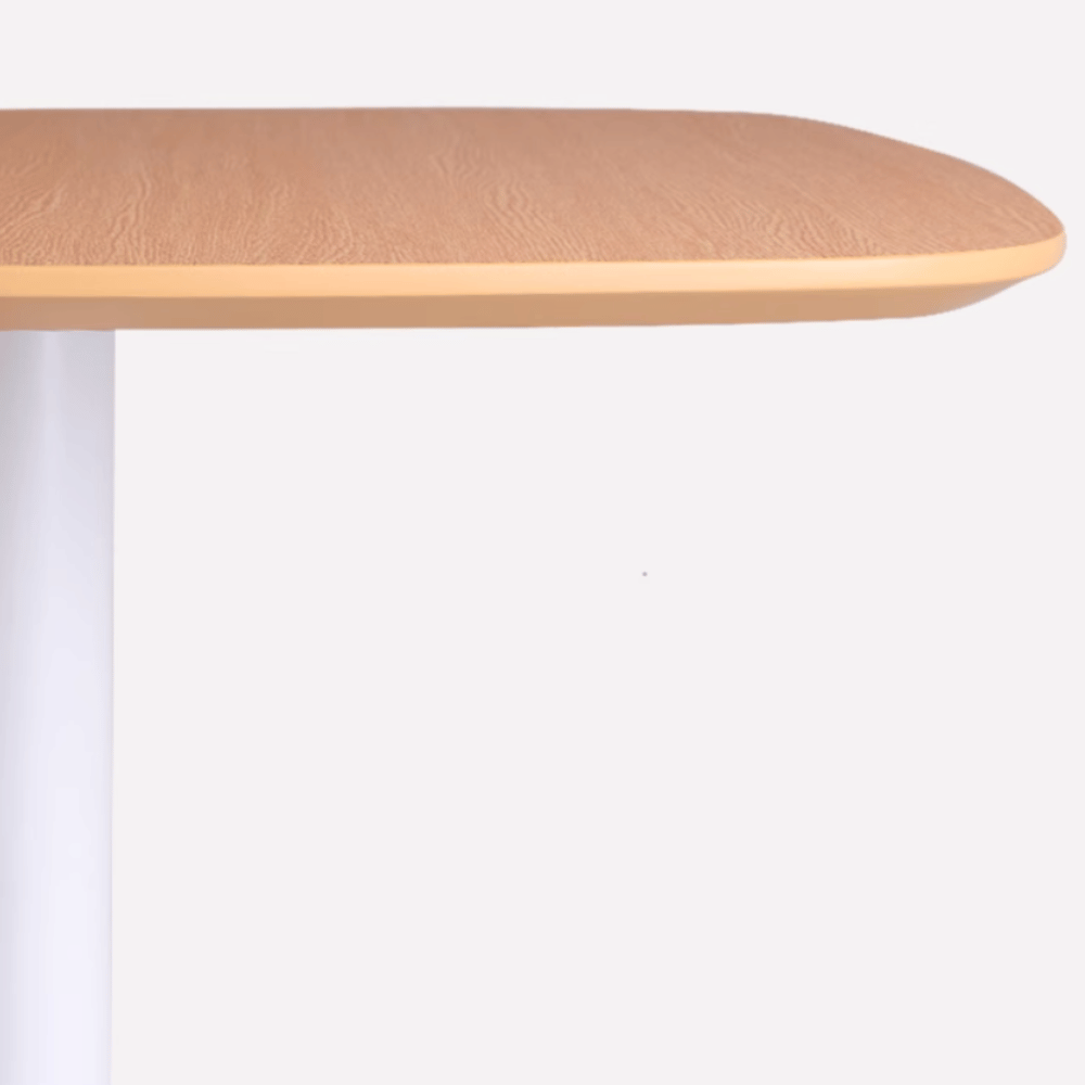 Mesa de comedor cuadrada Bartolomeo de madera - para uso en cafetería