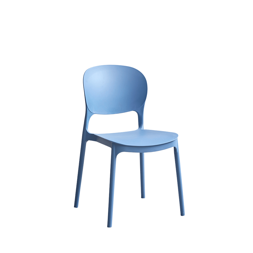 Chaise Pop apilable de plástico