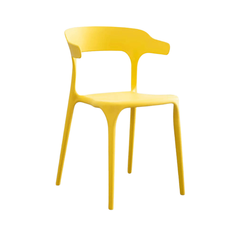 Chaise Tisdag apilable de plástico
