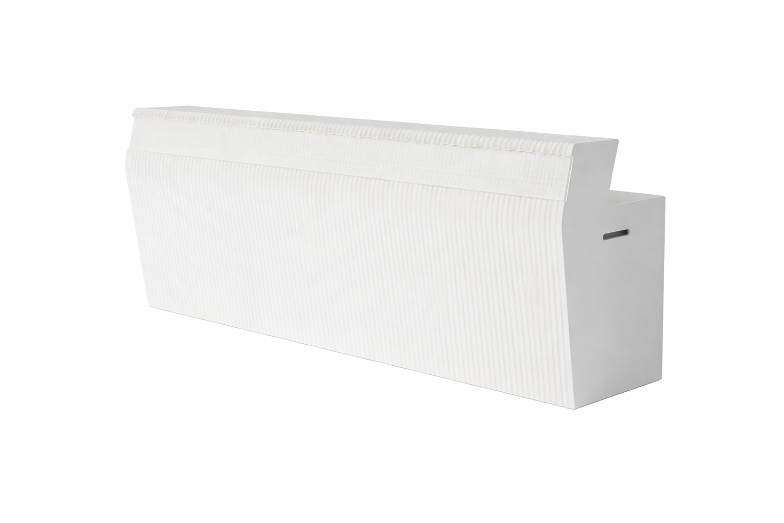 Banque d’accueil en carton pliable 110 x 200 cm