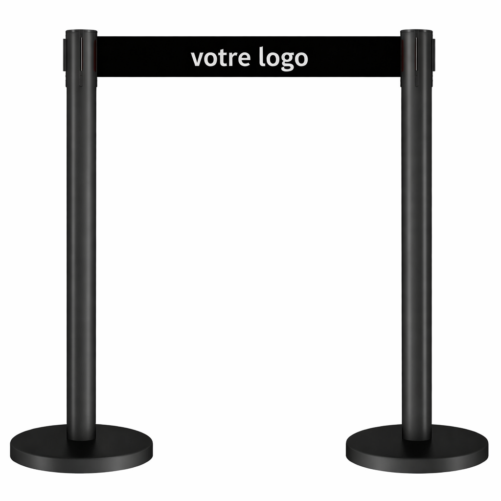 Poteaux de guidage à sangle personnalisée avec votre logo