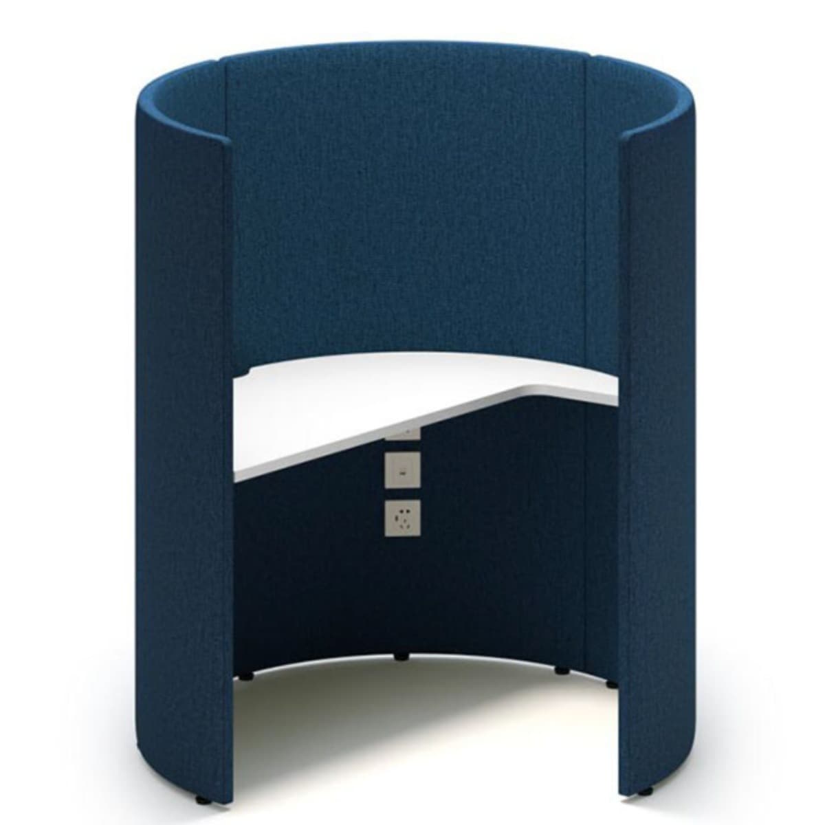Individual acoustic desk Roundo