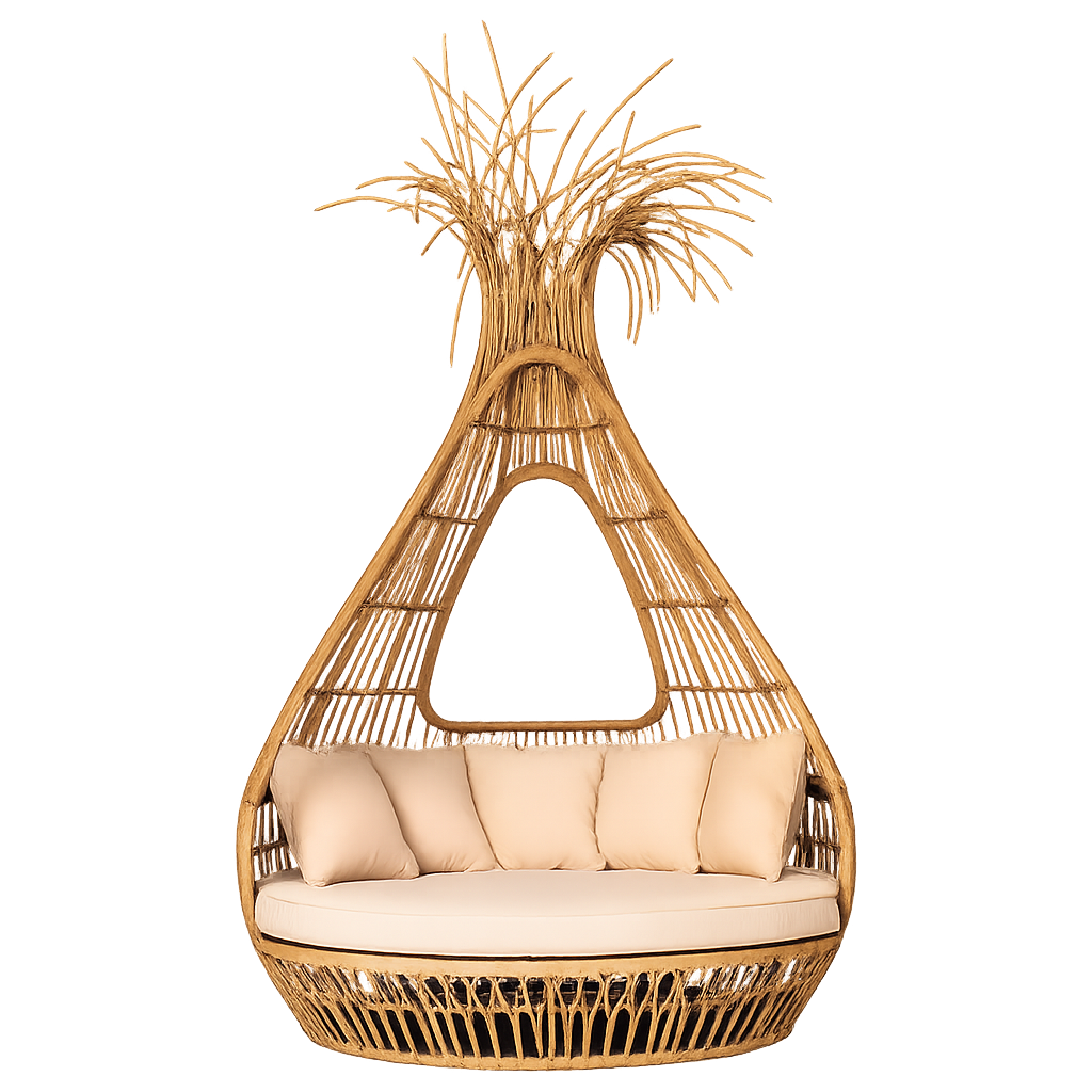 Salón lounge exterior Palmera 180 cm