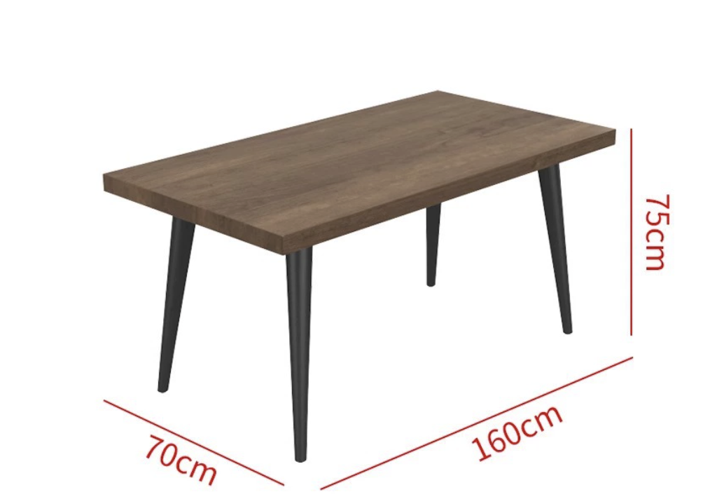 Table complète Western Style 70 x 160 cm