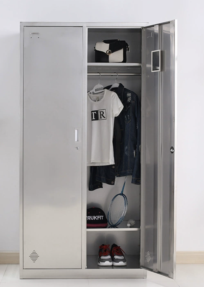 Wardrobe Stainless 2 doors