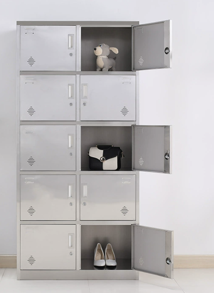 Wardrobe Stainless 10 doors