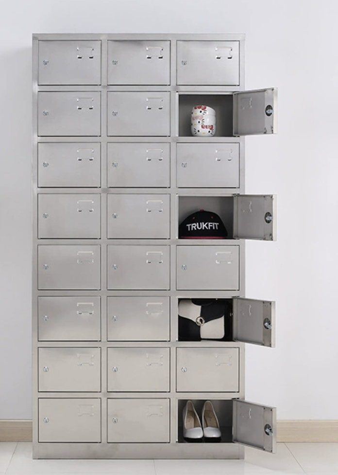 Wardrobe Stainless 24 doors