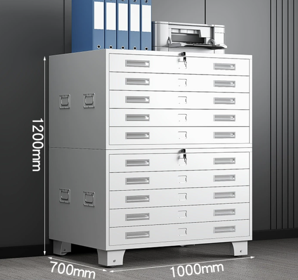 Furniture for A1 plans - 10 drawers