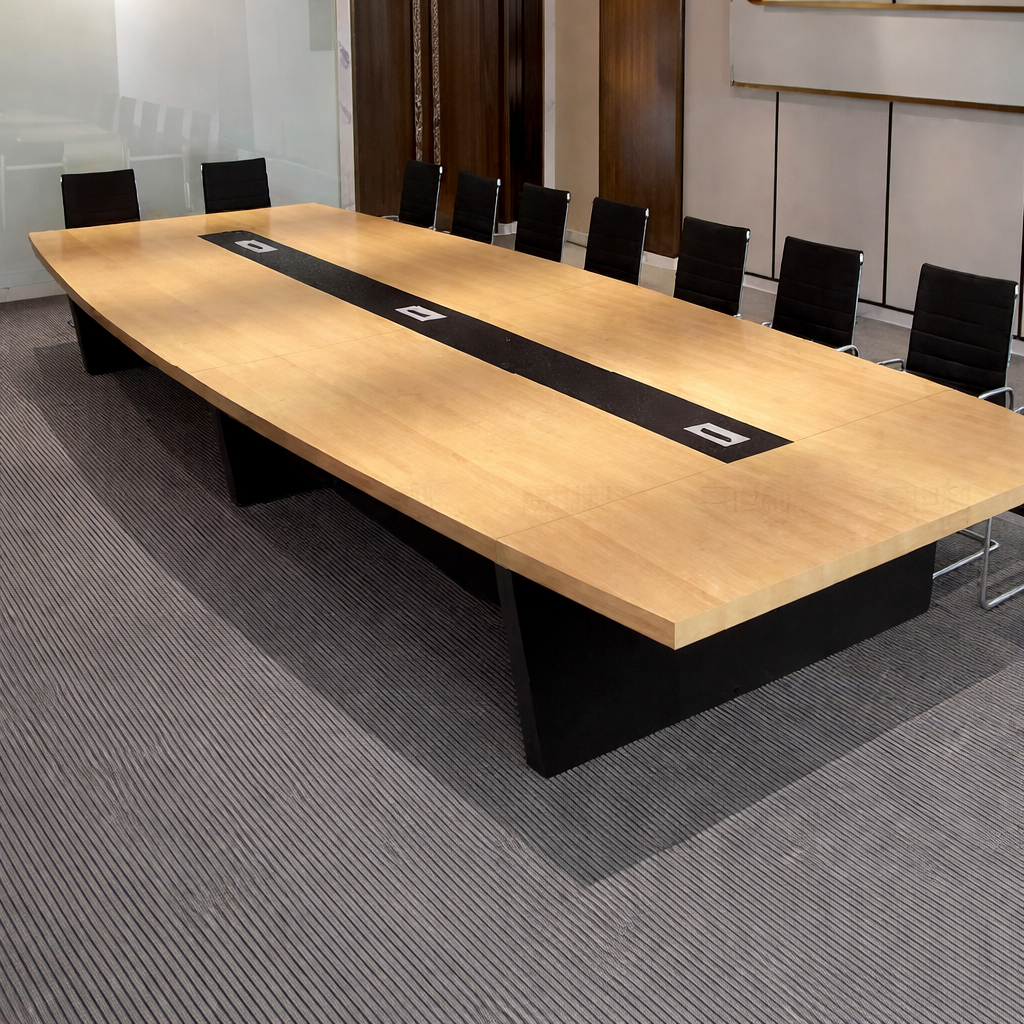 Table de réunion ovale Lagos (sur mesure)