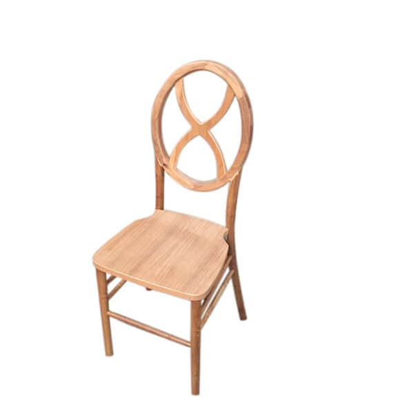 Chaise de reloj de arena de madera